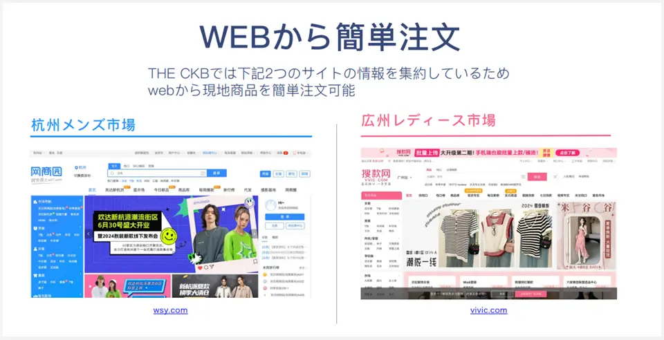 WEB注文のイメージ画像