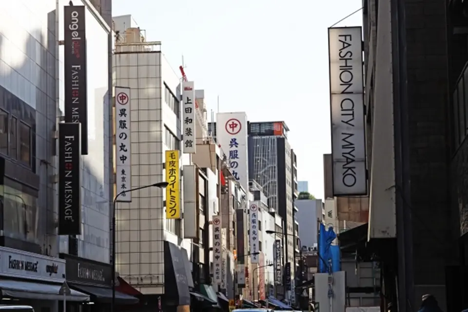 問屋街の画像