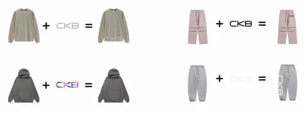 トレーナー・パーカー・ズボンの簡易OEMイメージ画像