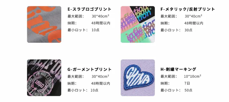 THE CKBの中国ブランド独占販売権付の商品イメージ画像