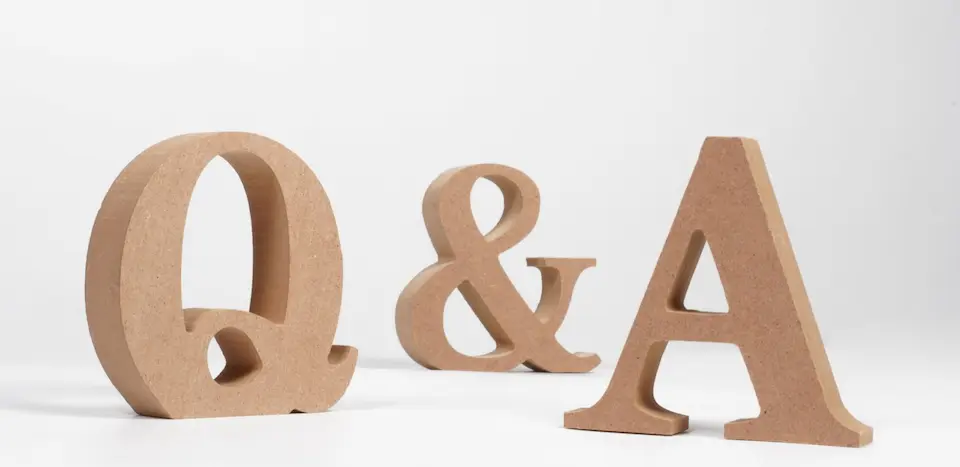 Q＆Aの文字画像